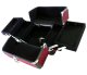 Cosmetic Train Case 25x17x17 cm, Purple