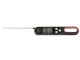 Folding Kitchen Probe Thermometer with LCD Display, -50°C to +300°C, Black