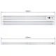 Maclean MCE245 LED zem skapīša lampa, 2 moduļi ar pulti