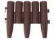 Dārza Palisāde Puķu Dobes Žogs Apmale 215cm, 8 elementi | Garden Palisade Flowerbed Barrier