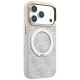 Чехол Guess Ring Stand 360 4G Classic Logo MagSafe для iPhone 17 Pro Max / 18 Pro Max, розовый
