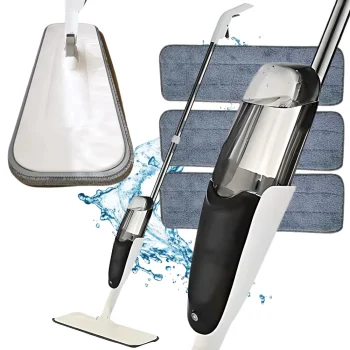 Flat Spray Mop 120cm 350ml + 3 Microfiber Pads