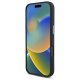 DKNY iPhone 16 vāciņš Liquid Silicone Metal Logo, melns