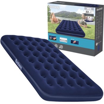 BESTWAY 67002 Надувной двухместный матрас, 191x137x22 см l Inflatable double mattress