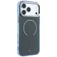 Чехол Mercedes Double Layer Iconic Logo MagSafe для iPhone 18 Pro Max / 17 Pro Max, темно-серый