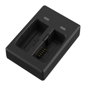 Battery Charger for SJCAM SJ4000 / SJ5000 / M10, Dual Slot, Black