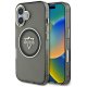 Guess IML Metal Mountain Logo MagSafe Case for iPhone 16 Black