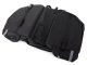 Large Bicycle Rear Rack Bag with 3 Compartments, Black
