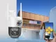 Уличная поворотная Wi-Fi IP-камера с двумя объективами и датчиком...