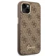 Чехол Guess 4G Vintage Gold Logo для iPhone 14 Plus - Коричневый