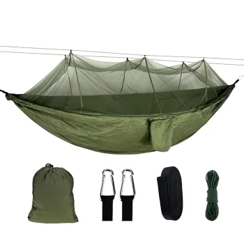 Šūpuļtīkls divām personām ar moskītu tīklu | Two-person hammock with mosquito net