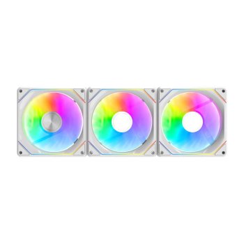 Компьютерные вентиляторы Darkflash Gauss G24 3IN1 (белые)