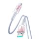 USB-A uz USB-C kabelis Joyroom S-A42 3A 1.2m Balts