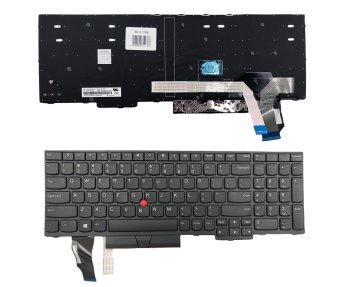 Lenovo ThinkPad E580 Replacement Keyboard, Black (US)