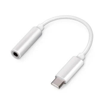 Setty USB-C to 3.5mm Audio Jack Adapter White