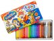 Цветные карандаши в металлической коробке, 24 цвета + точилка, Bambino