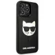 Чехол Karl Lagerfeld 3D Rubber Choupette для iPhone 13 Pro / 13, Черный