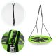 Bērnu dārza šūpoles ligzda ECOTOYS 100 cm 150 kg, zaļas
