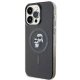 Karl Lagerfeld iPhone 15 Pro Max vāciņš MagSafe IML KC Glitter, melns