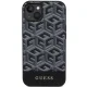 Guess iPhone 15 / 14 / 13 Case GCube Stripes MagSafe, Black