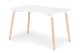 Moderns ēdamgalds viesistabai vai virtuvei 120x60 cm ModernHome, balts