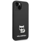Чехол Karl Lagerfeld Silicone Choupette Body для iPhone 14 Plus, черный