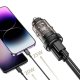Tech-Protect CC45W automašīnas lādētājs USB-C PD 45W / USB-A QC 3.0, melns