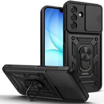 Tech-Protect CamShield Pro vāciņš Samsung Galaxy A17 / A18 / A26 4G / 5G, melns