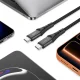 Кабель Tech-Protect Ultraboost UB11T USB-C на USB-C 100W 100 см, черный
