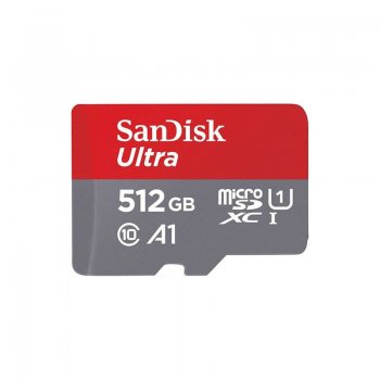 Memory card SanDisk Ultra Android microSDXC 512GB 120MB/s A1 Cl.10 UHS-I (SDSQUA4-512G-GN6MA)