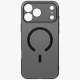 Uniq iPhone 17 Pro Max vāciņš Airsuit Magclick Charging, melns