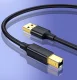 Кабель для принтера Ugreen USB-A - USB-B 2.0, 1.5 м, черный