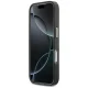 Guess IML Script Metal MagSafe vāciņš iPhone 17 Pro telefonam, Melns