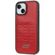 Audi iPhone 15 Plus / 14 Plus Case Synthetic Leather MagSafe, Red