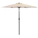 Dārza saulessargs Multigarden SL-UM003C, 270 cm, bēšs