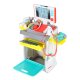 Kids Doctor Cart Playset Interactive Medical Station with Light and Sound