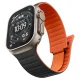 Ремешок Spigen Athlex Air M для Apple Watch 44/45/46/49 мм, черно-оранжевый
