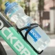 Velosipēda pudele Rockbros, 750 ml, caurspīdīga ar zilu iemuti