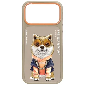 Nimmy Glasses Cool vāciņš Apple iPhone 17 Pro bēšs