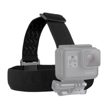 Puluz Headband Mount for Action Cameras (Osmo Action 5 Pro, Ace Pro 2), Black