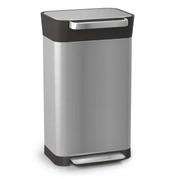 Мусорное ведро с прессом Joseph Joseph Titan 30L Stainless Steel