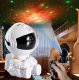 LED Star Projector Astronaut with 8 Modes, black