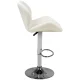 Activeshop M01 Adjustable Bar Stool, White