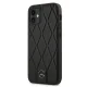 Mercedes iPhone 12 mini vāciņš Wave Line, melns