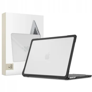 Чехол Tech-Protect Velar для MacBook Air 15" (2023-2026), Transparent Black