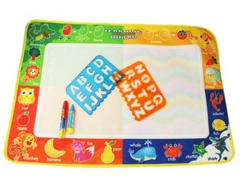 Water Mat with accessories mix color 49x73cm