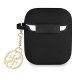 Чехол Guess GUA2LSC4EK Silicone Charm 4G для AirPods 1/2 Черный