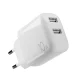 Сетевое зарядное устройство Puro PROLITE 10W 2x USB-A - White