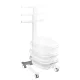 Тележка с педикюрной ванной Comfort с функцией Lift, 24-47 см