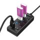 Orico USB 3.0. Hub with switches, 5x USB (black)